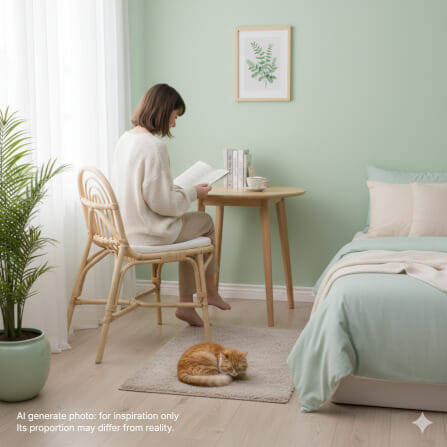 เก้าอี้ทานข้าว หวายแท้ PISAMAI รุ่น LEK DINING CHAIR ขนาด 42*55*88 ซม. สีธรรมชาติ_6